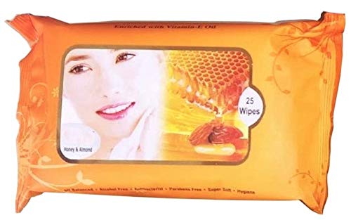 AyushicReationa Не-ткаени влажни марамчиња на лицето повеќенаменски дебели и меко ткиво хартија за жени и девојчиња-25 марамчиња