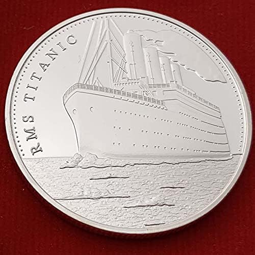 Британски титаник злато и сребро монети Титаник едриличарска рута Loveубов среќа комеморативни монети странски монети