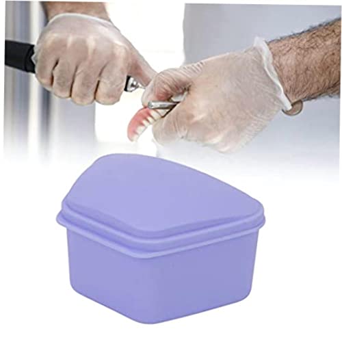 Fupfli Патување со леснотија - Контејнер за складирање на протези | Преносен држач | Држач за стража на устата | Кутија за стоматолошки апарати