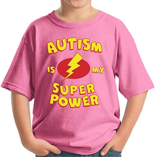 Pekatees Аутизам младинска кошула Аутизам е мојата кошула за подигнување на свеста за деца со супер моќ деца