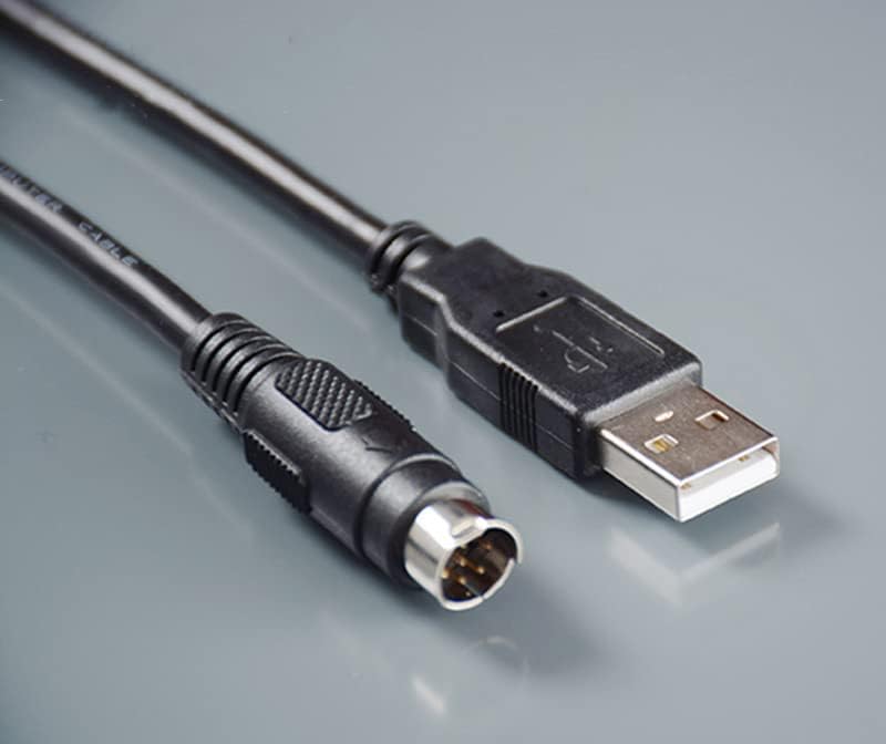 WASHINGLEE USB Програмски Кабел ЗА Ab Micrologix 1000 1100 1200 1400 1500 Серија, за 1761-CBL-PM02 Замена, 6 СТАПКИ