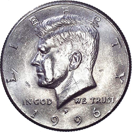 1996 П Кенеди Половина Долар 50С За Нециркулирани