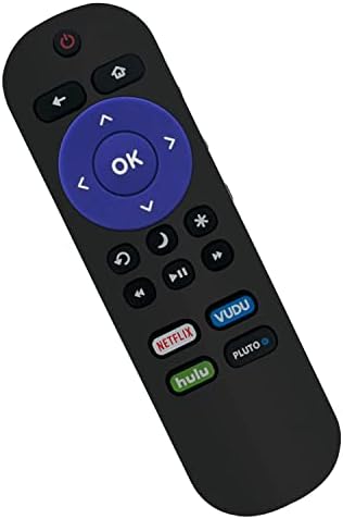 Replace Remote Control Applicable for Philips Roku TV 50PFL4962 50PFL4662 43PFL4962 43PFL4662 40PFL4962 40PFL4662 40PFL4764 50PFL4962/F7