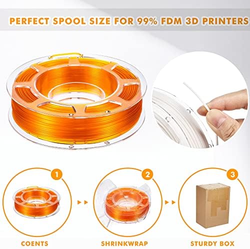 10 пакет 3Д филамент за печатење ABS 3D филамент за печатач 1,75 mm 0,2 kg Секоја пакет 10 бои пакет со млазница и игла за чистење