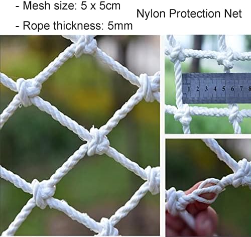 Тушење деца игралиште мрежа мрежа за искачување на отворено мрежа 6мм јаже дебелина ограда скалила безбедност мрежи за мрежи за вртеж за голема