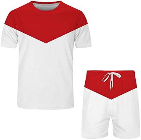 Машки 2 парчиња атлетски спортови поставуваат маица и шорцеви поставени мрежни мрежни облеки што одговараат на палто со опашки мажи