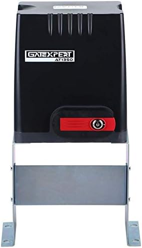 GATEXPERT AT1350 Автоматски Отварач На Лизгачки Порти со Далечински Управувач, Инфрацрвен Сензор и Предупредувачко Светло ЗА НАИЗМЕНИЧНА