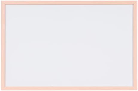 Мастервизија Пастел Колекција Магнетна Суво Бришење Табла, Лосос Боја Мдф Рамка, 23.62 х 17.72