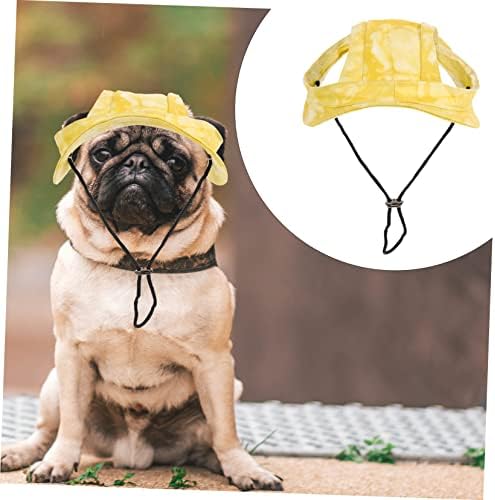 Ipetboom миленичиња бејзбол капа летен фустан на отворено облека летна капа француска капа куче шамија летни облеки корпи капи за кучиња прилагодливи