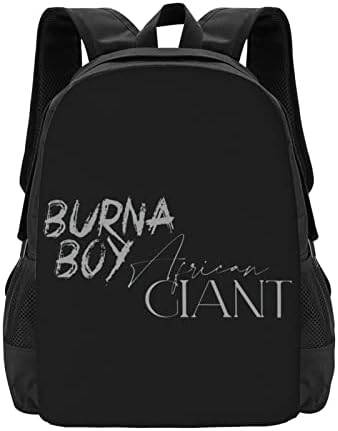 Vvhuda Burna Singer Boy Boy Bandpack Work Tagn Tagn Mase Travel Bookbag Classic Print for Mans со џебови од странични шише