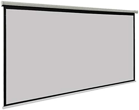 Lhllhl 100 инчи 16: 9 рачни проектор екранот мат сиво ткаенина стакло 3Д wallид монтирана завеса за домашно кино за домашно кино