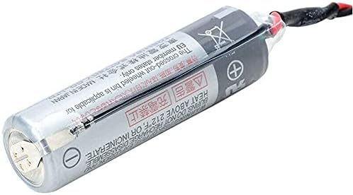 DSONE 2Pack ER6V/3.6 V 2400mah Замена На Литиумска Батерија Со Кафеав Приклучок ЗА PLC Батерија И M64 Систем, сребро