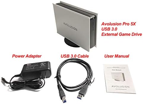 Avolusion PRO - 5x Серија 6TB USB 3.0 Надворешен Хард Диск За Windowsos Десктоп КОМПЈУТЕР/Лаптоп-2 Година Гаранција