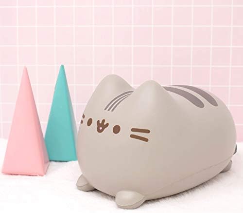 Hamee Pusheen Cat Slow Rising Cute Jumbo Squishy Toy [торби за подароци за роденден, забави за забави, филер за корпи за подароци,