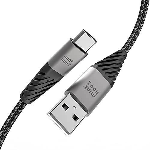 Minthouz USB C 60W Кабел 3A Брзо полнење - USB A до Type C Chable Cable, компатибилен со Samsung Galaxy S10 S9 S8 Plus Note 9 8, Huawei,