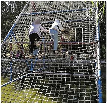 XHP Голема мрежа за искачување нето -замав сет за возрасни деца, игралиште карго нето рамка нето тешка нето рок дрво јаже голема