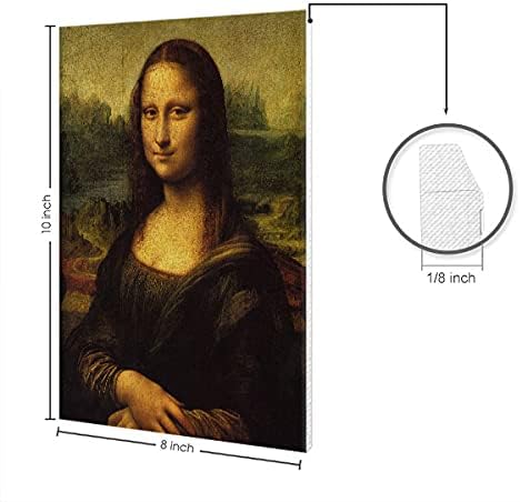 Вејфарска уметност, Мона Лиза Леонардо да Винчи Канвас печати уметнички дела wallидни уметности постер за украси за домашна соба за дневна