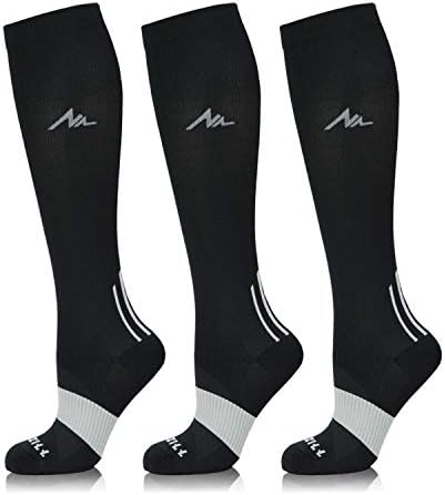 Codузил Медицински компресија чорапи за циркулација на жени и мажи 20-30 ммхг, најдобро за трчање на пешачење за атлетски медицински