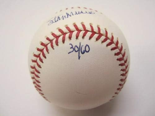 Стен Музички кардинали потпишаа РОМЛБ Бејзбол со 3 натписи 30/60 ЈСА Коа-Автографирани Бејзбол Топки