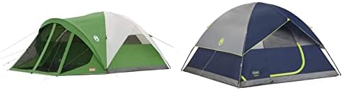 Колман купола шатор со собата на екранот | Кампување шатор Еванстон со прикажан трем