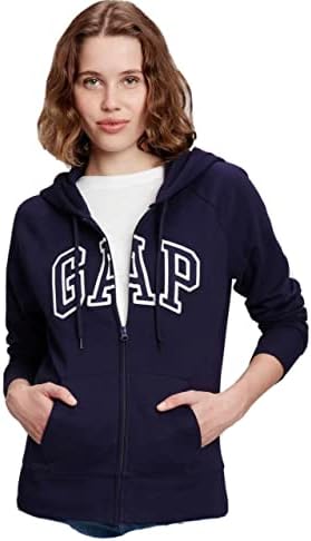 Gap женски руно лого со целосна поштенска худи
