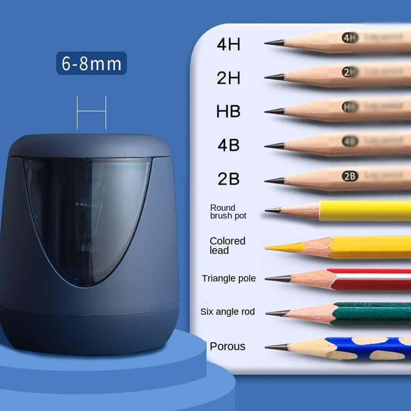WYFDP Electric Electric USB -полнење со моливи за молив со моливи во боја на моливи училишна канцеларија домашна канцелариски материјал