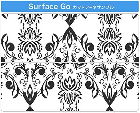 Декларална покривка на igsticker за Microsoft Surface Go/Go 2 Ултра тенки заштитнички кожи за налепници на телото 000780 монотон Дамаск