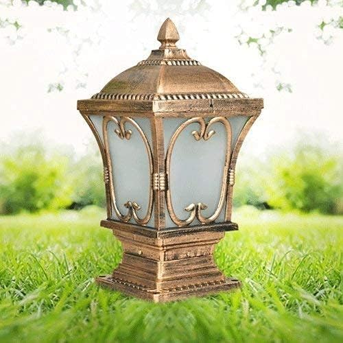 TQXDD гроздобер европско ретро викторијанско стакло ламба ламба традиционална античка надворешна водоотпорна маса за ламба градинарска ламба