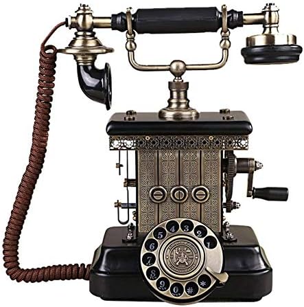 KXA ретро телефонски антички телефон гроздобер жичен телефонски салон за кафе