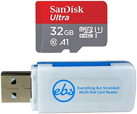 Sandisk 32gb Ултра Микро Sdhc Мемориска Картичка Пакет Класа 10 Работи Со Polaroid Snap Инстант, Поп, Z2300 Инстант Филм Камера Пакет