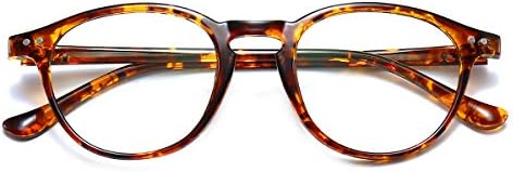 Сина Светлина Блокирање Очила Гроздобер Тркалезна Рамка Очила За Жени Мажи