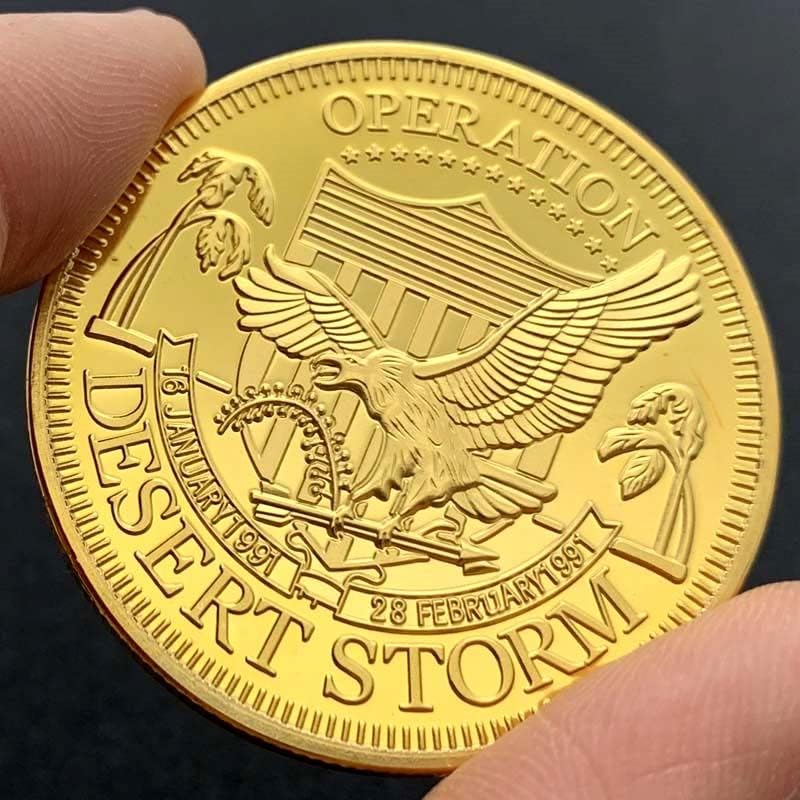 Американски пет армии бура злато позлатени медалјони колекционерски монети играат магични златни монети комеморативни монети
