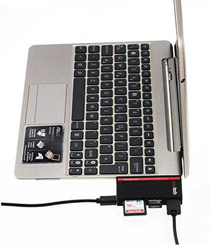 Навитех 2 во 1 ЛАПТОП/Таблет USB 3.0/2.0 Hub Адаптер/Микро USB Влез со Sd/Micro SD Читач На Картички Компатибилен Со Acer ConceptD 7 CN715-71 15.6