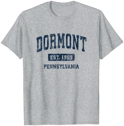 Дормонт Пенсилванија ПА Гроздобер маица за атлетски спортски дизајн