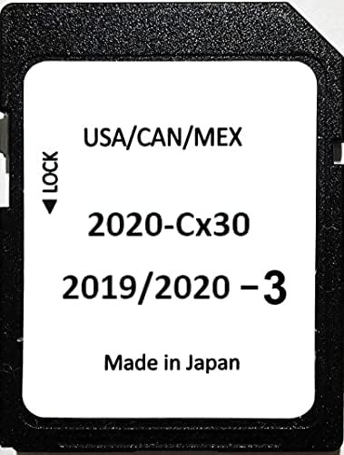 Најнови NAVI.ON UPD.T картичка компатибилен со 2020-CX30 и 2019/2020-M ** DA-3. САД/МАН/Мекс