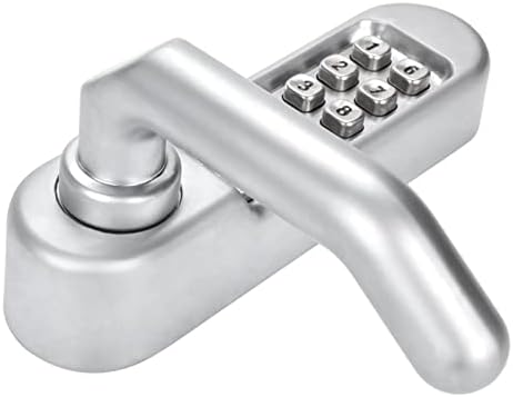 WTAIS цинк легура комбинација Механичко дигитално заклучување на вратата без код за притискање на копчето за хардвер за мебел за домови
