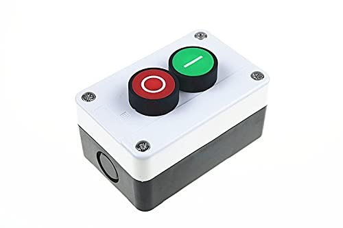LYVI 22mm 2 дупка за копче за копче за самото ресетирање на рамен копче за водоотпорно поле за кутија за контролно поле за контролно