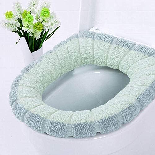 Lianxiao - Универзална топлина на брендот, мека и пеење на тоалетно седиште, што се користи за декорација на домови, перница за тоалетно седиште,
