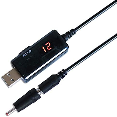 Homesogood USB Boost Converter KWS-912V 5V до 9V12V мобилен напорен рутер рутер рутер за напојување на кабел за напојување конвертор