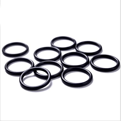 40 парчиња гума од прстени NBR еластични универзални прстенести прстени за заптивки за машини за фитинзи