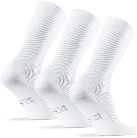 Данска издржливост 3 пакет бамбус вискоза меки врвни чорапи со дијабетичари, мажи и жени