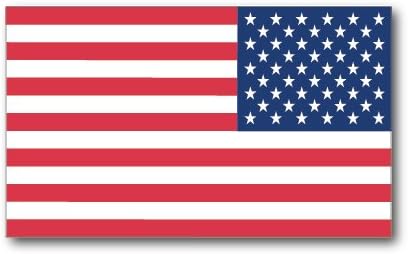 Рефлектирачки Налепници Со Американско Знаме Со Лево-&засилувач; Десно Свртени Кон Американското Знаме по Пренапони во Боја | за Шлемови,
