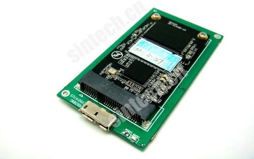 SINTECH USB 3.0 mSATA SATA 3 SSD Куќиште Надворешен Случај Кутија, Поддршка Супер Брзина UASP JM567