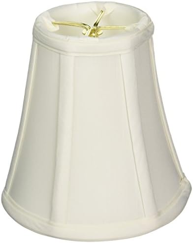 Royal Designs True Bell Lamp Shade, бела, 3,5 x 6 x 6,25, тркалезен клип