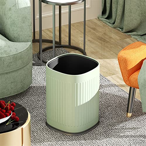 Zalord ѓубре може 10L/15L ретро едноставен ѓубре за отпадоци, кујна за домаќинството, дневна соба за отпадоци, голема ѓубре, тоалет,