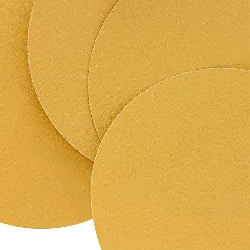 Dura -Gold 6 PSA дискови за пескарење - 180 GTIT & 6 PSA DA Sander Поддршка за плоча