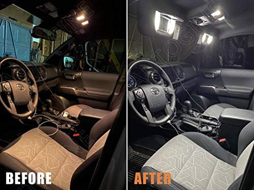 Autogine 16 PIECE BELY ENTIRION LED светла комплет за Toyota 4Runner 2011 2011 2012 2013 2014 2015 2017 2017 2018 2019 2020 2021 Super
