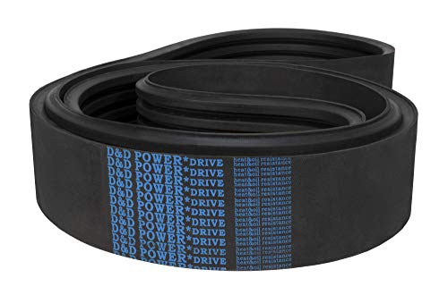 D&D PowerDrive B77/02 Banded Belt 21/32 X 80in OC 2 опсег, ширина од 80 , 0,62