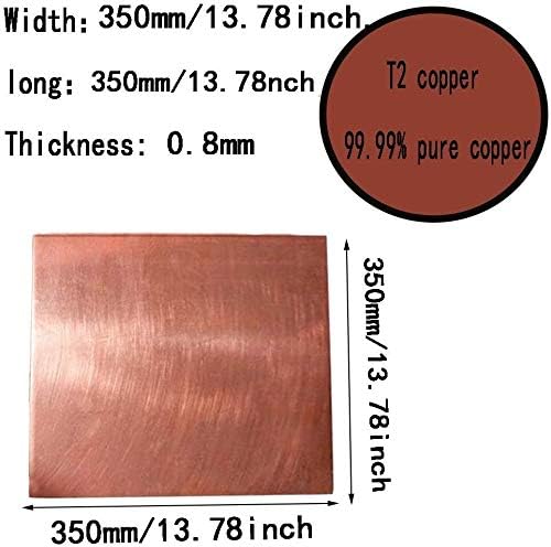 Умки месинг плоча 99,9% Материјал за метални плочи од бакарна плоча Метална материјална фолија
