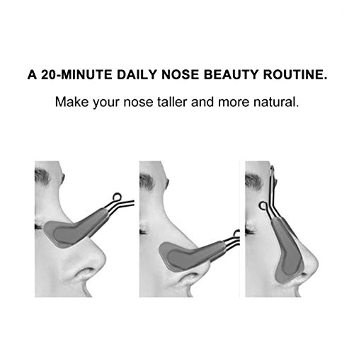 Избувнете алатки 2 парчиња нос нагоре за нос мост на носот зацрвстување на носот кревање убавина коректор за жени дами засилувачи на висина
